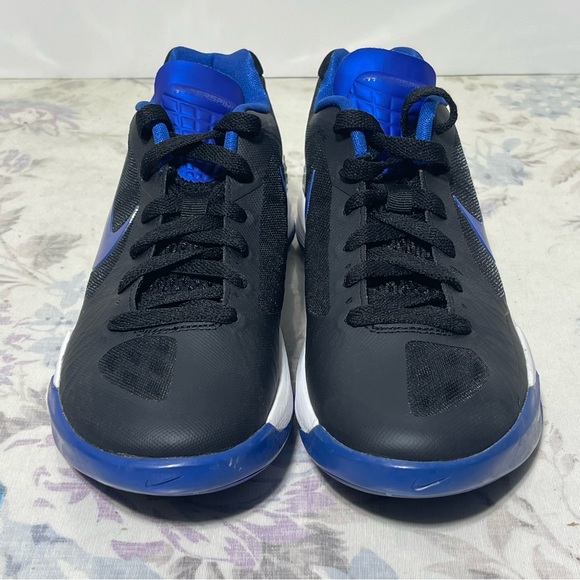 Nike Hyperspike Volleyball Women Size 5.5 585763 041 Black Blue Hyperdunk New - Picture 3 of 11